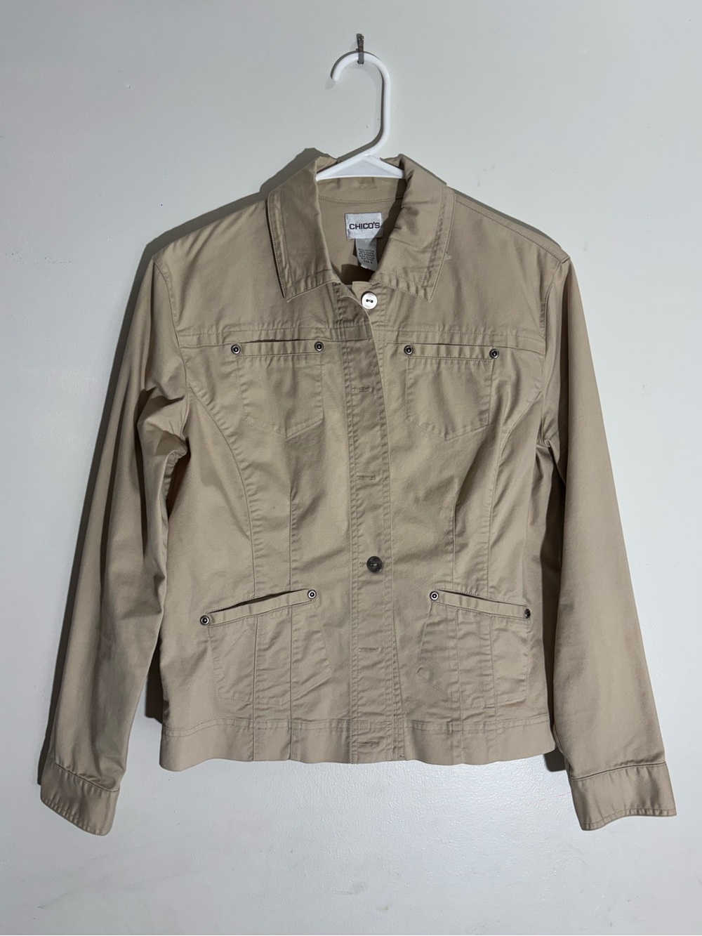 Chico's Beige Jacket